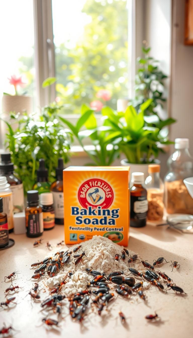 Control de plagas con bicarbonato de sodio