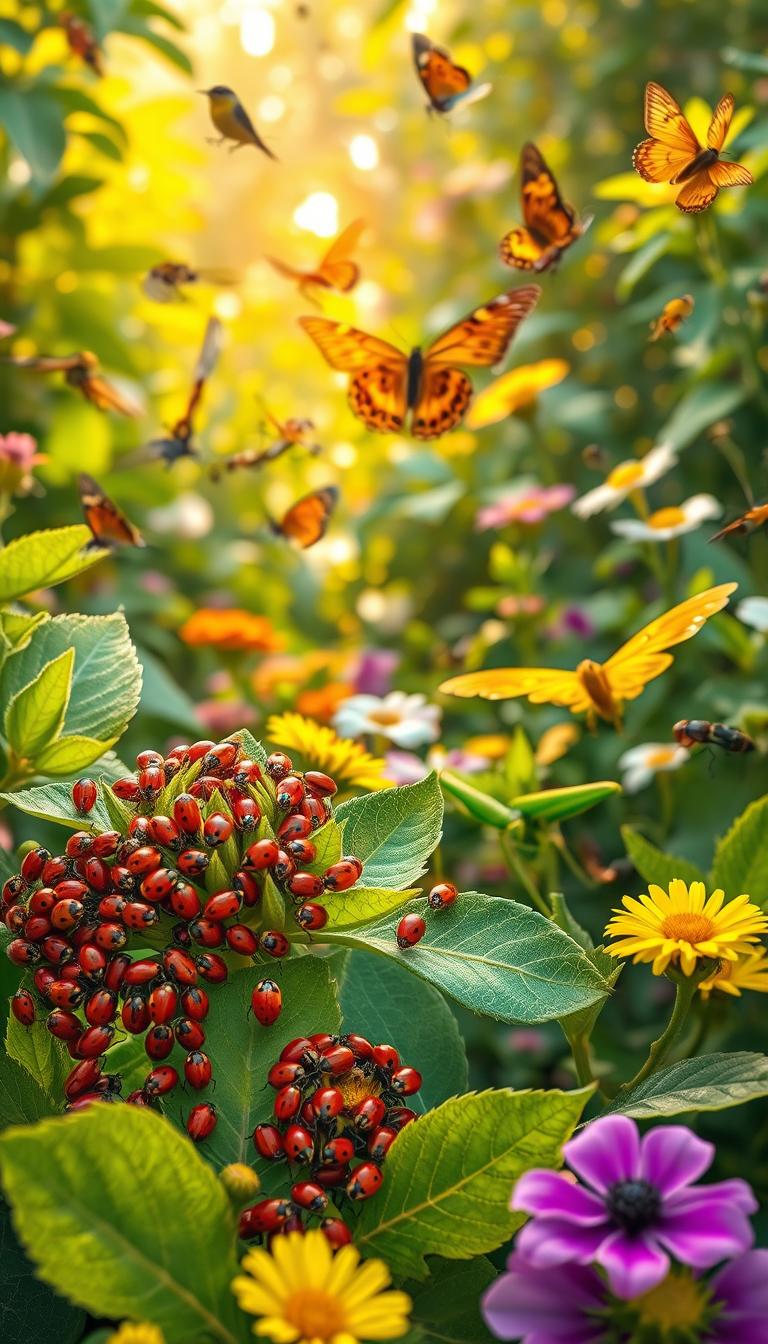 Insectos beneficiosos para el control de plagas