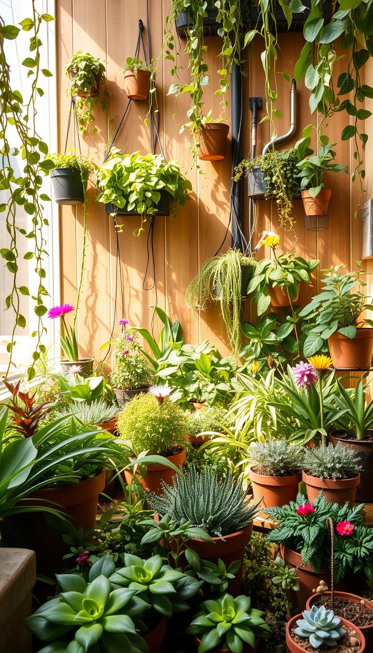 Jardinería en espacios pequeños