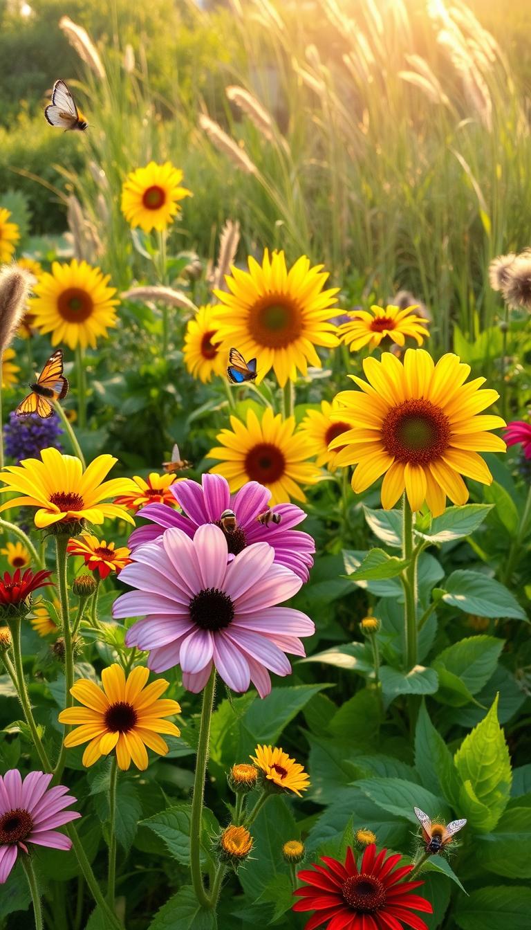 Plantas que atraen insectos beneficiosos