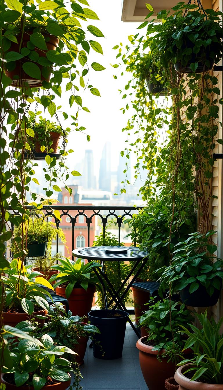 Cómo cuidar plantas en balcones pequeños