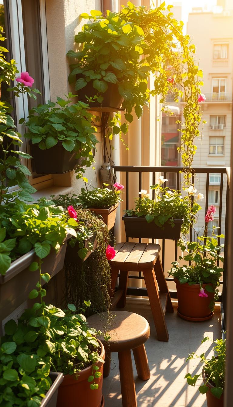 Consejos para huertos en balcones pequeños