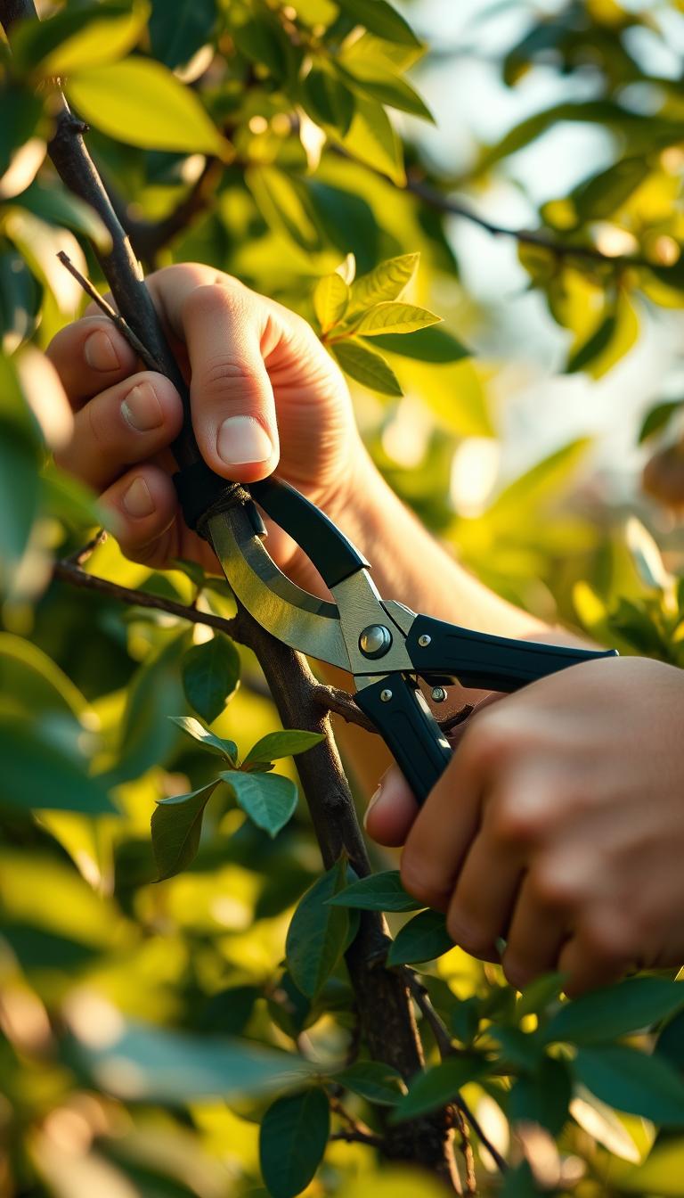 Cómo podar árboles de manera segura