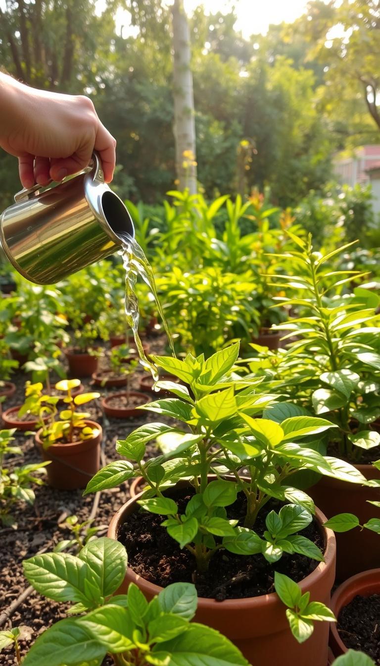Cómo regar las plantas correctamente