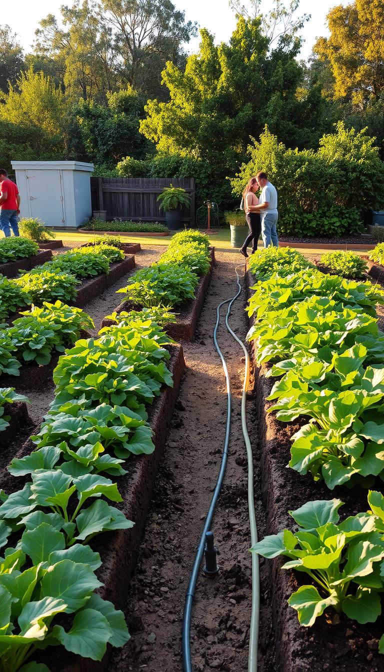 Consejos para riego en jardines comunitarios