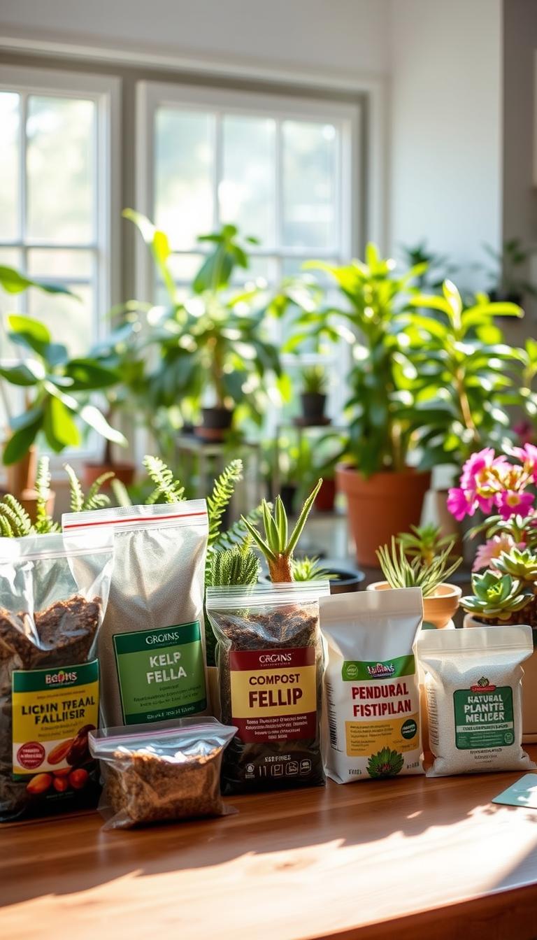 Fertilizantes naturales para plantas de interior
